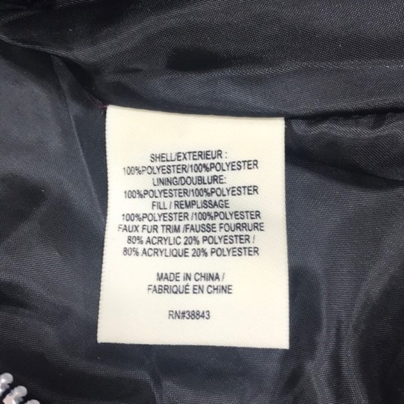 Maralyn & Me Juniors' Hooded Faux-Fur-Trim Puffer - Picture 7 of 8